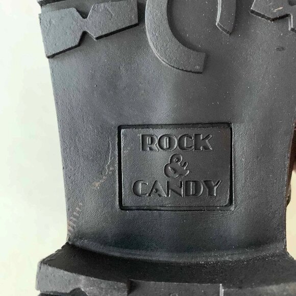 Rock & Candy | Shoes | Rock Candy Danleak Dark Grey Woven  Rock & Candy Danleak Dark Grey Woven Faux Fur Lining Boots/Shoes Girl\'s sz US 4